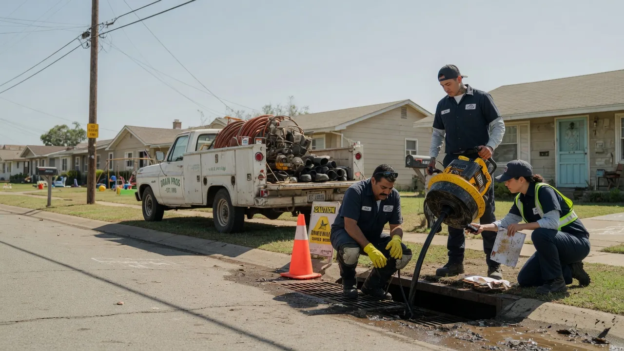 Drain Cleaning in Tarzan, TX near me